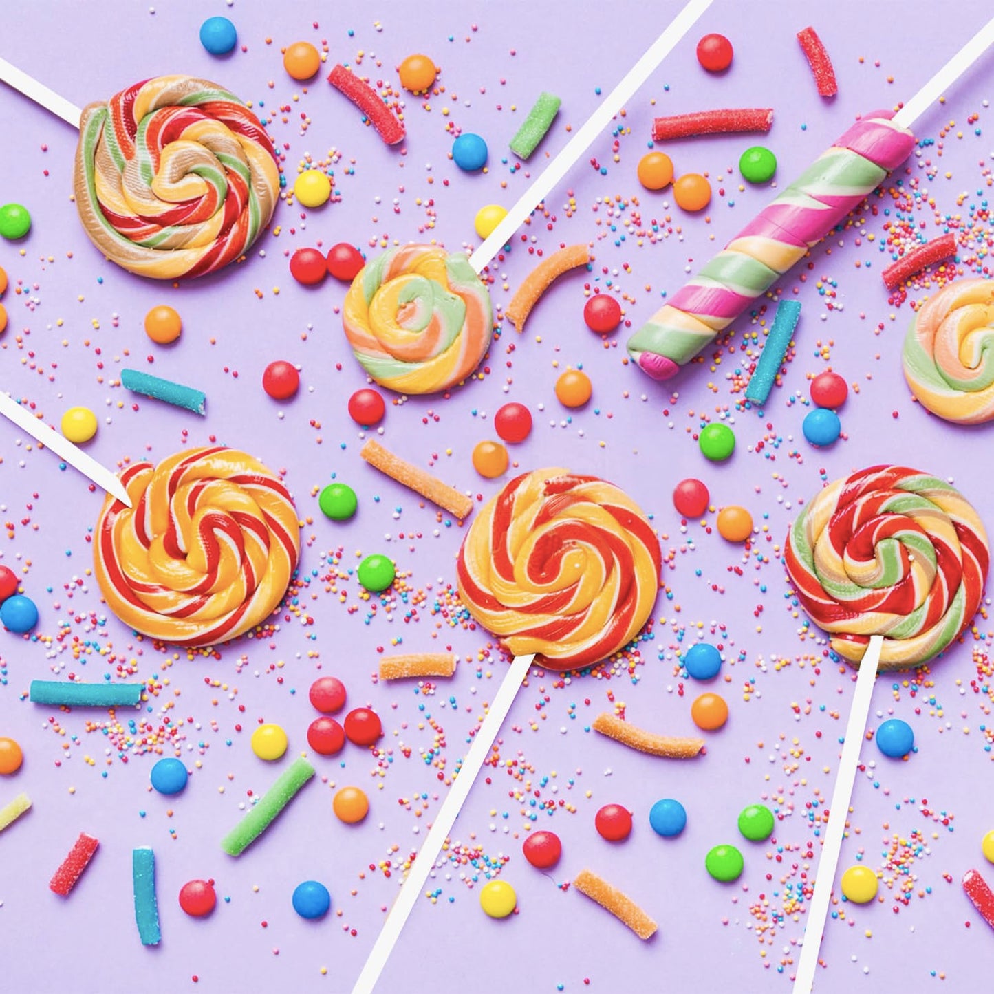 Lollipop Sticks,500 Pieces White Paper Treat Lollipop Sticks Lollipop Treat Sticks Sucker Stick for Cake Topper,Rainbow Candy, Cake Pops Chocolate (11.8 Inch)