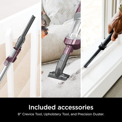 Shark HZ702 Ultralight PetPro Corded Stick Vacuum - PowerFins HairPro & Odor Neutralizer | Wine Purple