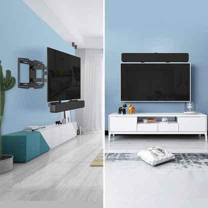 USX MOUNT Soundbar Mount - Securely Mount Your Sound Bar Above or Below TV | Supports Up to 13.2 lbs