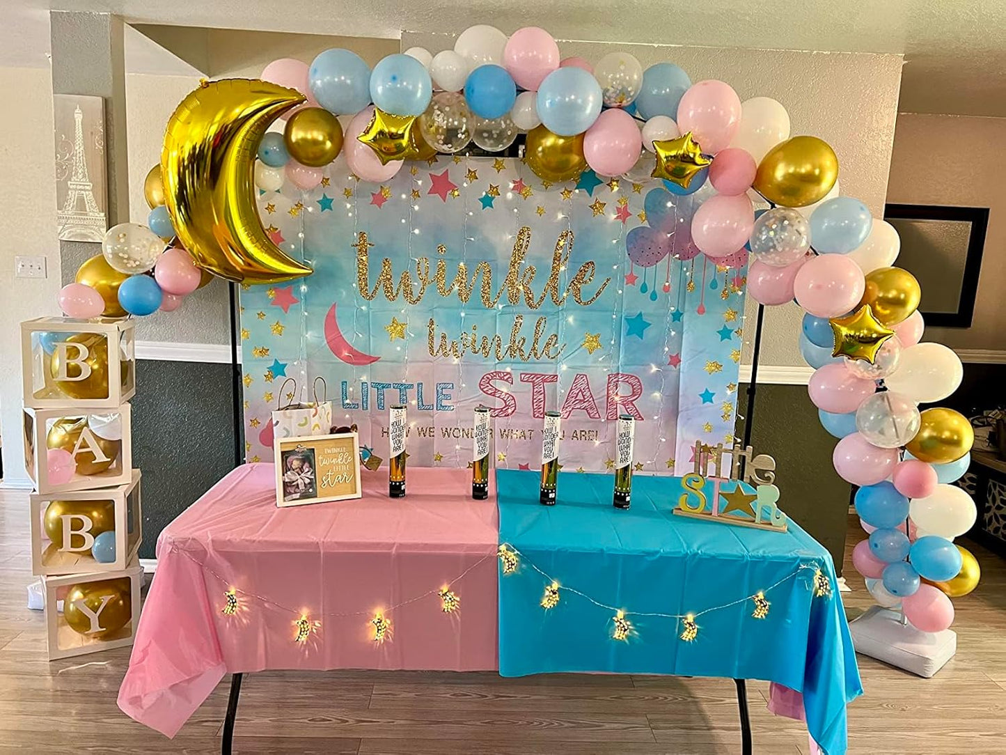 Pastel Pink Balloons by [Brand Name] - 150-Piece Set in 5", 10", 12", & 18" Sizes for Birthday Party Decor