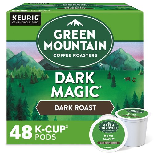Green Mountain Coffee Dark Magic single serve K-Cup pods for Keurig brewers, 24 Count (Pack of 2)