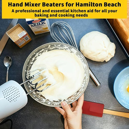 Hamilton Beach Hand Mixer Beaters - Compatible with 62682RZ, 62692, 64699, 62695V Models
