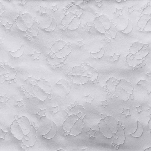 American Baby Company Waterproof Fitted Crib Mattress Protector 52" x 28" - Quilted, Noiseless, Soft & Breathable Crib & Toddler Mattress Pad Cover, White (Little Lamb)