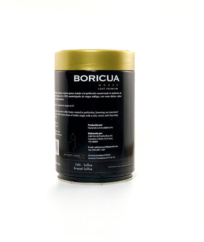 Boricua, Specialty Coffee, Cafe Premium, Ground Coffee, Net Wt. 8.8 oz, Can-Package