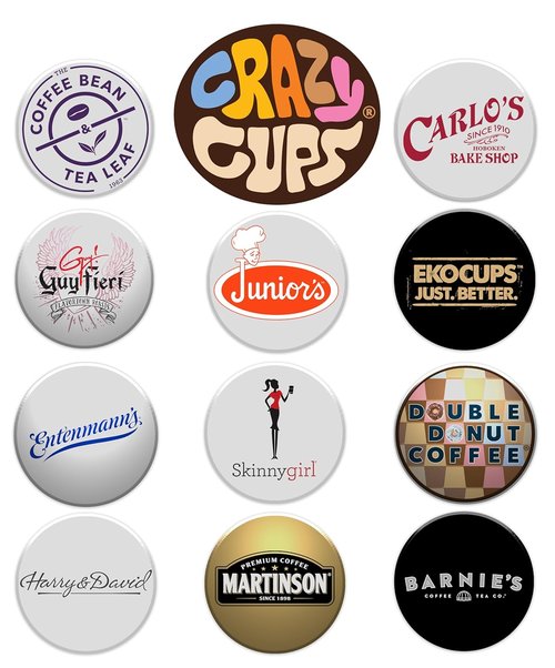 Crazy Cups Flavored Coffee Pods - Assorted Variety Pack for Keurig | 40 Count Sampler