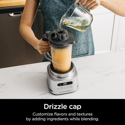 Ninja SS151 TWISTi Blender DUO - High-Speed 1600W Smoothie Maker with 34-Oz Pitcher & 2 To-Go Cups - Gray