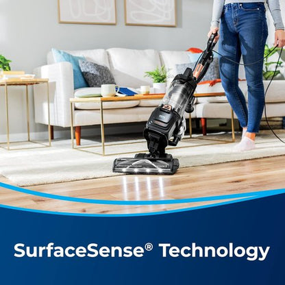 Bissell SurfaceSense Pet Upright Vacuum - Tangle-Free Brush Roll, LED Headlights & Lift-Off Technology