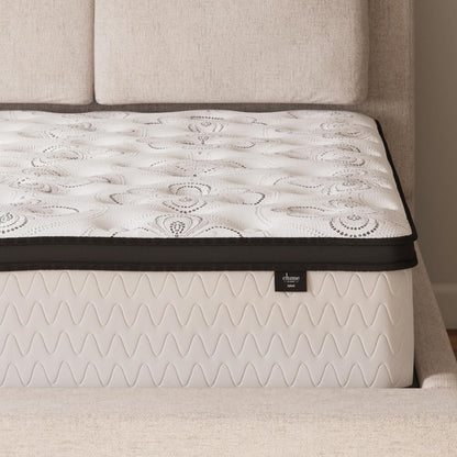 Signature Design by Ashley Chime 12-Inch Queen Hybrid Innerspring Mattress - Ultra Plush Gel Memory Foam for Lumbar Support