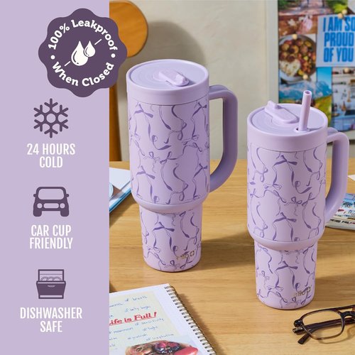 Ello Oasis 30oz Stainless Steel Tumbler - Stylish Insulated Drinkware for On-the-Go Hydration