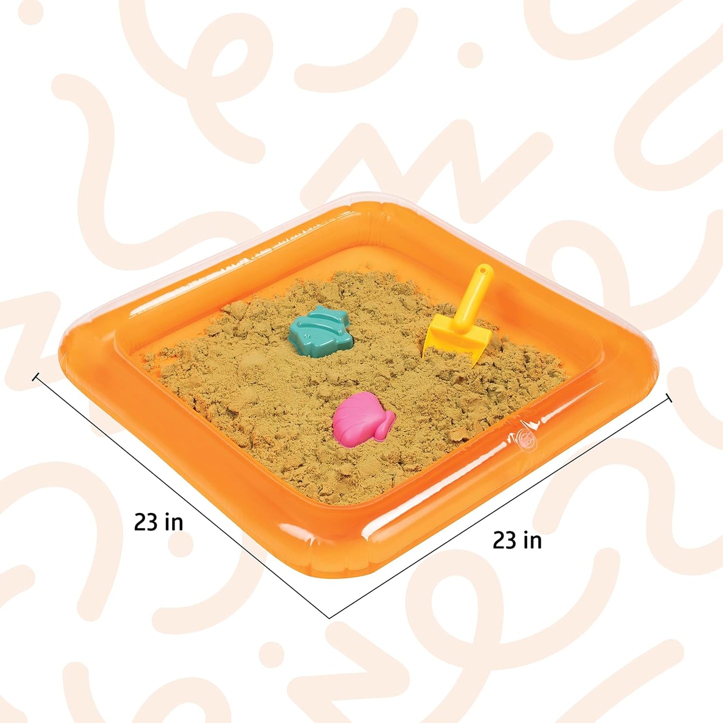 Regine Switzerland Sensory Inflatable Sand Tray - Perfect for Engaging Activities | Portable Design