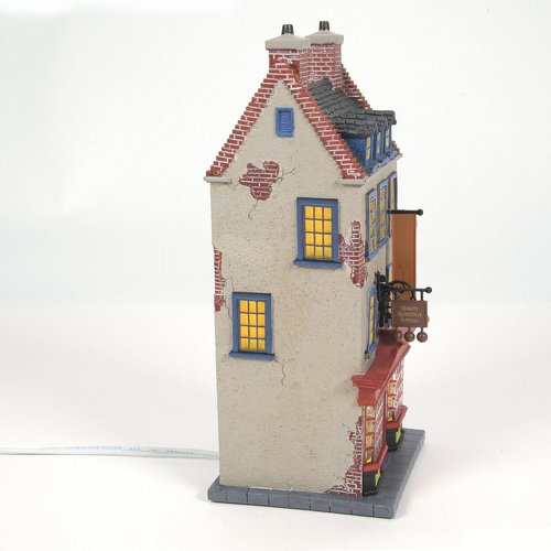 Department 56 Harry Potter Village - Quality Quidditch Supplies Lit Building | 8.58 Inch, Multicolor