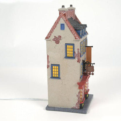 Department 56 Harry Potter Village - Quality Quidditch Supplies Lit Building | 8.58 Inch, Multicolor