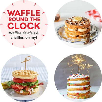 Dash Mini Waffle Maker - Compact Electric Waffle Iron with Nonstick Surface - Galaxy Print Design