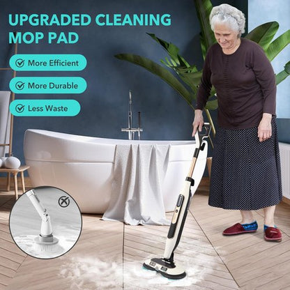 Frescares S7001 Steam Mop Pads - Upgraded All-in-One Cleaning Solution for Hard Floors | 6 Green Pads