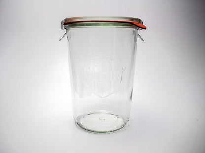 Weck 743 Mold Jar - Versatile Glass Storage Container for Preserving Food | 1.5L Capacity
