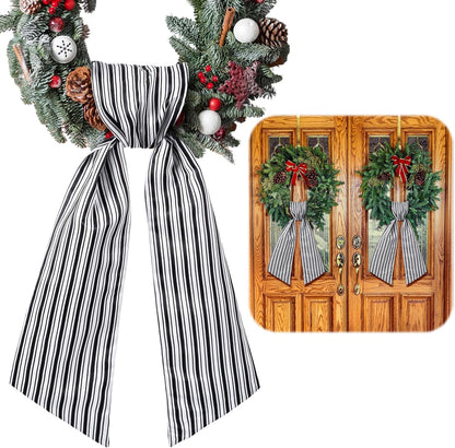 VitalCozy Wreath Sash Set - Chinoiserie Design for Easter & Spring | 4.5" W x 56" L Decor
