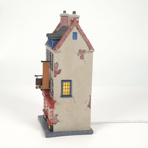 Department 56 Harry Potter Village - Quality Quidditch Supplies Lit Building | 8.58 Inch, Multicolor