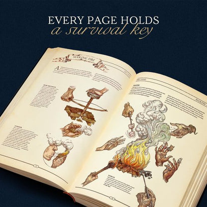 HUNGRY MINDS The Book + Octopolis Puzzle - Ultimate Guide to Rebuilding Civilization | 400+ Pages of Engaging Illustrations
