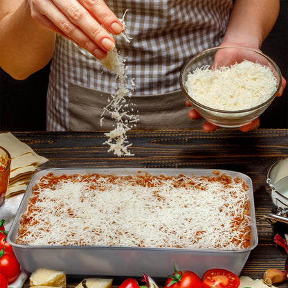 Baking Pans Set of 2, E-far 12.4” x 9.6” x 2” Stainless Steel Rectangular Cake Pans, Baking Sheet Pan for Lasagna Brownies Casseroles, Non-toxic & Healthy, Dishwasher Safe