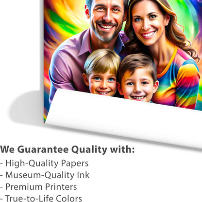Smile Art Design Custom Poster Print - Gallery Quality Personalized Photo Art | 24x36 Inches, Museum Grade Paper