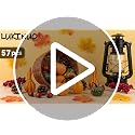 Mini Artificial Pumpkins Fall Decor Set Orange 57pcs Thanksgiving Halloween Table Centerpiece Wreaths