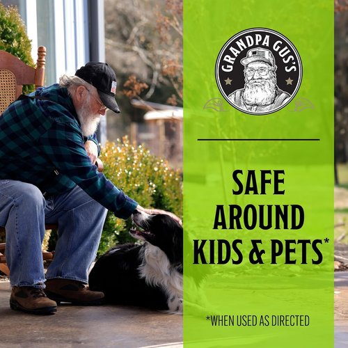 Grandpa Gus’s Extra-Strength Mouse Repellent Pouches - Natural Peppermint & Cinnamon Oil | 1.75 Oz (Pack of 10)