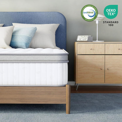 Neo Sleep Full Size Mattress - 12 Inch Hybrid Comfort & Support with Cooling Gel Foam | Medium Firm