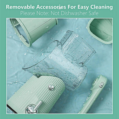 PDAENLKY Rotary Cheese Grater with Handle 5 in 1 Cheese Grater Hand Crank Cheese Shredder with Strong Suction Base Kitchen Vegetable Slicer with 5 Interchangeable Blades, Storage Box, Green