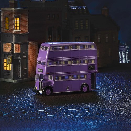 Department 56 Harry Potter Knight Bus Figurine - 4.25 Inch Multicolor Village Accessory