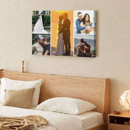 Skiennix Canvas Prints - Custom Personalized Photo Wall Art | 5 Framed Pictures for Family Gifts
