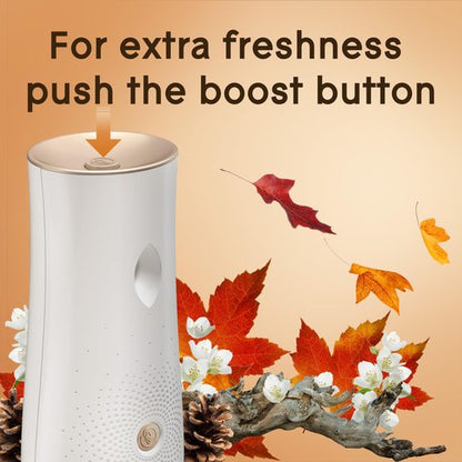 Glade Automatic Spray Refill and Holder Kit, Air Freshener for Home and Bathroom, Cashmere Woods, 6.2 Oz