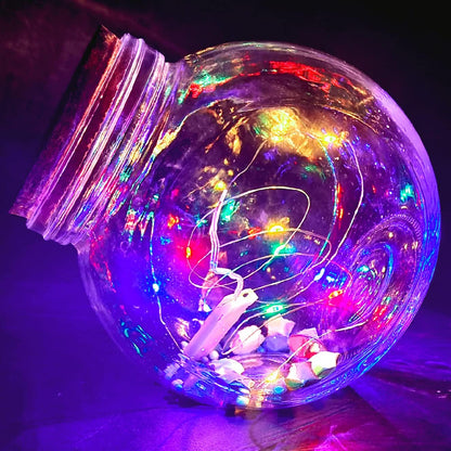 ZPH Fairy Lights - 4-Pack Bright Colored Waterproof String Lights | 3.3ft with 10 LEDs for Weddings & Crafts