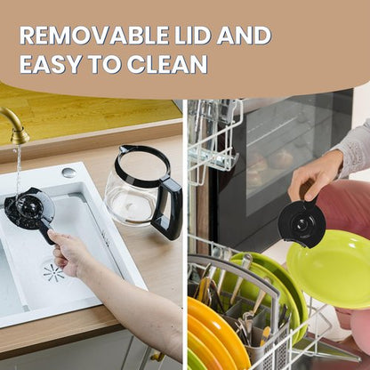 14-Cup Replacement Carafe Compatible with Cuisinart Coffee Maker Models DCC-3200, DCC-3200P1, DCC-2200, DCC-2600, DCC-2800 and CBC-7000PCFR Model# DCC-2200RC-1