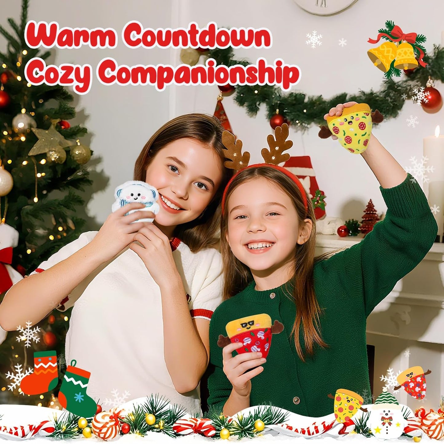 Mini Plush Advent Calendar 2025 by [Brand Name] - 25 Cute Emotional Plushies | Perfect Holiday Gifts for Kids & Collectors