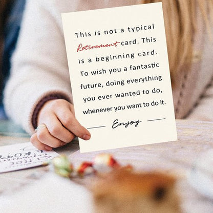 Funny Retirement Card for Women Men, Best Farewell Gifts for Coworkers, Coworker Leaving Card, Happy Retirement Gifts for Retired Friends Boss Teachers Nurses Dad Mom