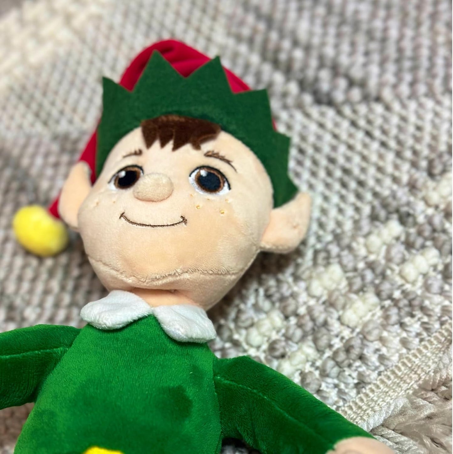 Deluxe Paws Christmas Elf Plush Toy - Soft, Festive Design | 34cm Perfect for Holiday Cheer