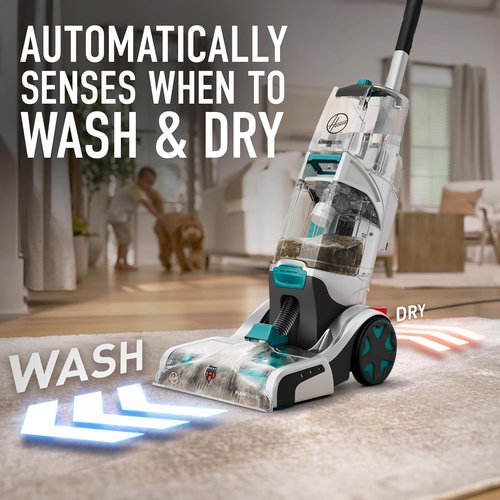 Hoover SmartWash+ Automatic Carpet Cleaner - Deep Cleaning Machine for Carpets & Upholstery | Refresh Your Home