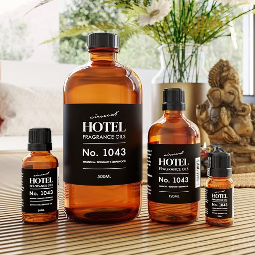 AirScent Magnolia Wood Diffuser Oil - Magnolia Bergamot Cedarwood Fragrance - 10 mL Dropper Bottle