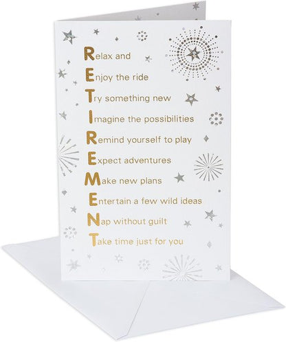 American Greetings Retirement Card (Time of Your Life)