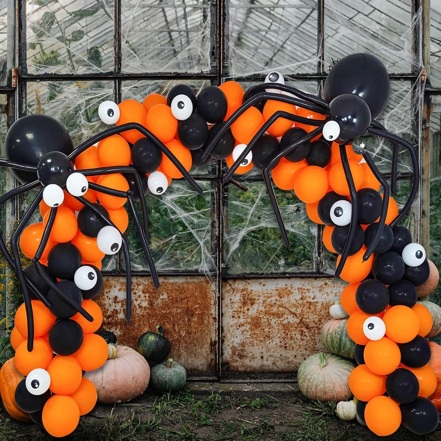 Orange Balloons - 110 Pcs Mini 5-Inch Thick Latex Balloons for Birthday & Wedding Decor
