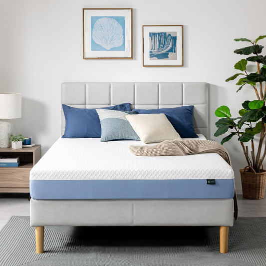 Zinus 8 Inch Full Memory Foam Mattress - Cooling Comfort, Fiberglass Free, Medium Feel, Safe Materials