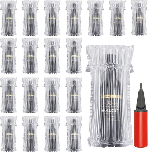 20 Packs Wine Bottle Travel Protector Bags, Wine Travel Bags for Wine Bottles Airplane with Reusable Pump, Safety Choice for Wine Packaging for Air Travel