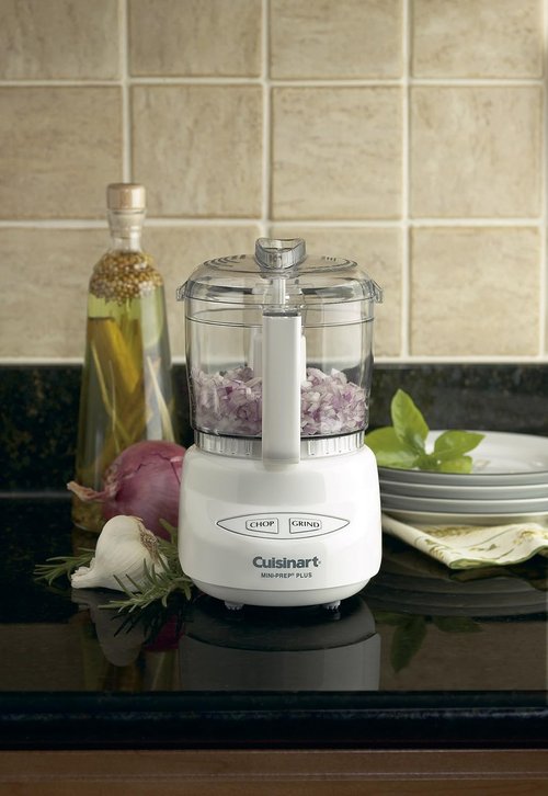 Cuisinart Mini-Prep Plus Food Processor - 24-Ounce Bowl for Chopping Herbs, Vegetables & Cheese | White