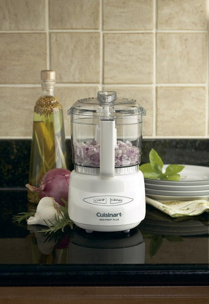 Cuisinart Mini-Prep Plus Food Processor - 24-Ounce Bowl for Chopping Herbs, Vegetables & Cheese | White