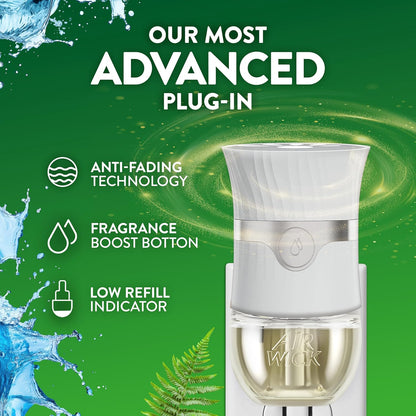 Air Wick Scented Oils - Fresh Waters Fragrance | 0.67 Fl Oz Refill for Home Ambiance
