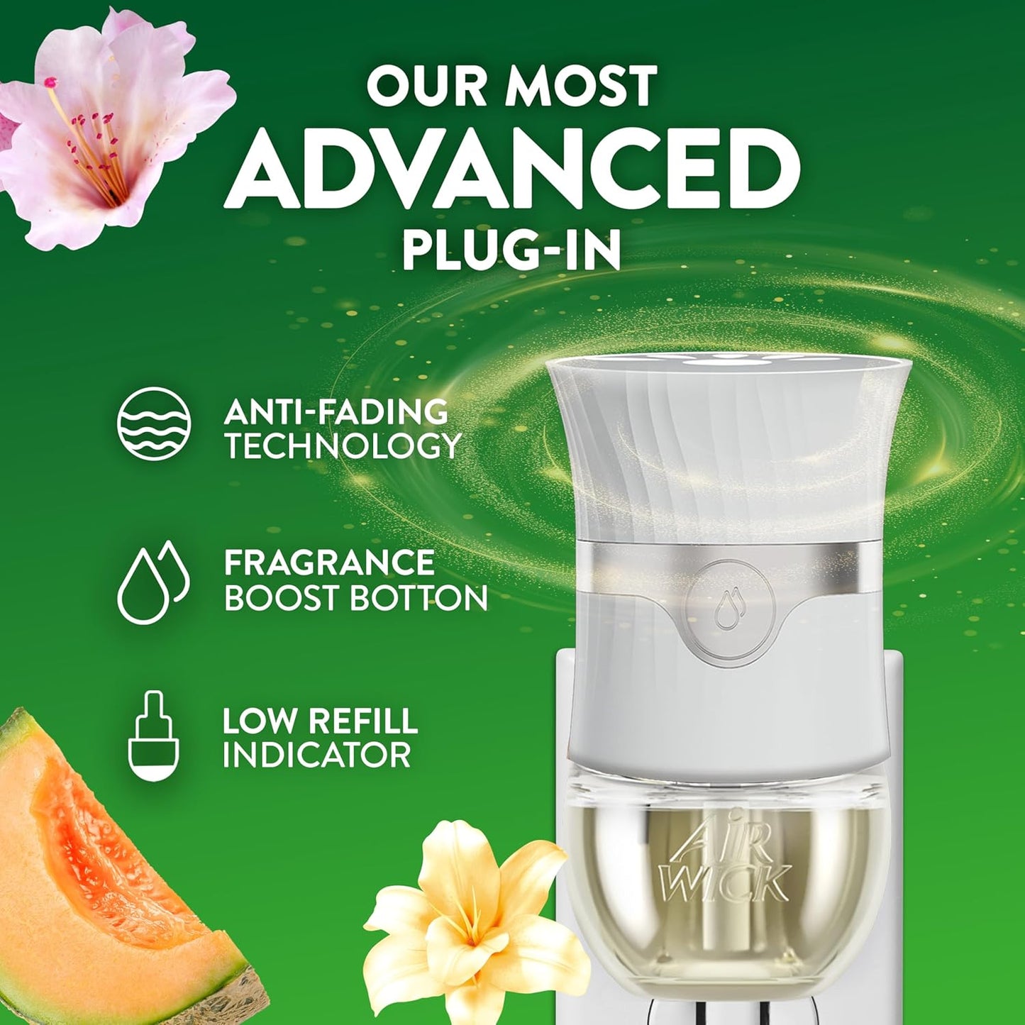 Air Wick Scented Oil Refill - Summer Delights | Eco-Friendly Air Freshener, 10ct