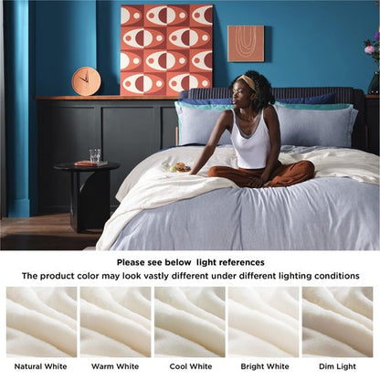 Bedsure GentleSoft Twin XL Fleece Blanket Dorm Bedding - Lightweight Soft Cozy Blankets for Bed, Sofa, Couch, Travel, Camping, Cream, 66"x90"
