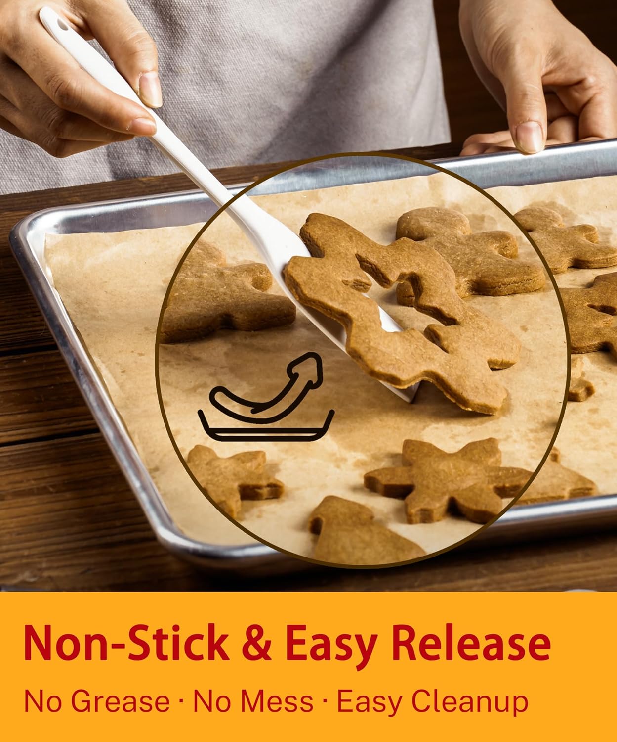 Unbleached Parchment Paper Baking Sheets by [Brand Name] - 200 Pcs Non-Stick Precut 12x16.5 Inches for Cookies, Bread & Air Frying