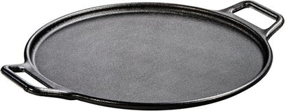 Lodge BOLD 14 Inch Cast Iron Pizza Pan - Seasoned Cookware for Perfect Pizzas