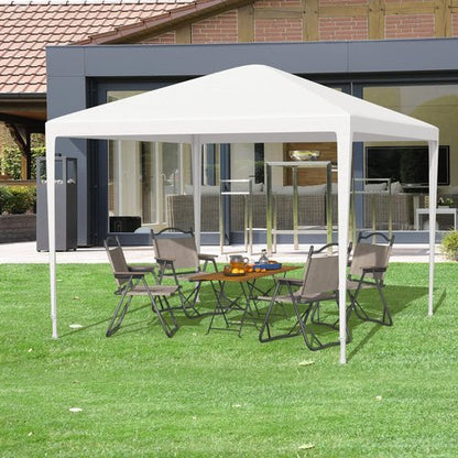 10x10 Gazebo Waterproof Outdoor Canopy - Durable Patio Tent for Weddings & BBQs